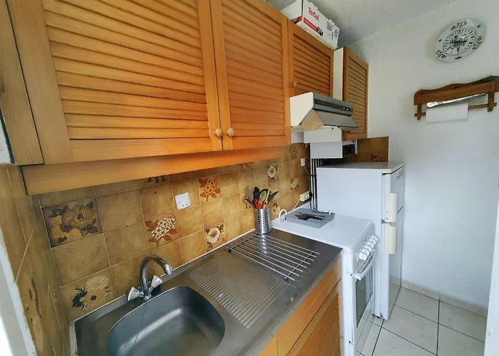 Mitoyenne Calme Avec Piscine Et Parking, Proche Pour 6 Personnes - Fr-1-607-28 * Agde